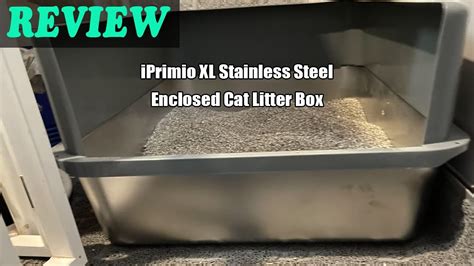 iPrimio Stainless Steel Litter Box and Litter Scoop Review